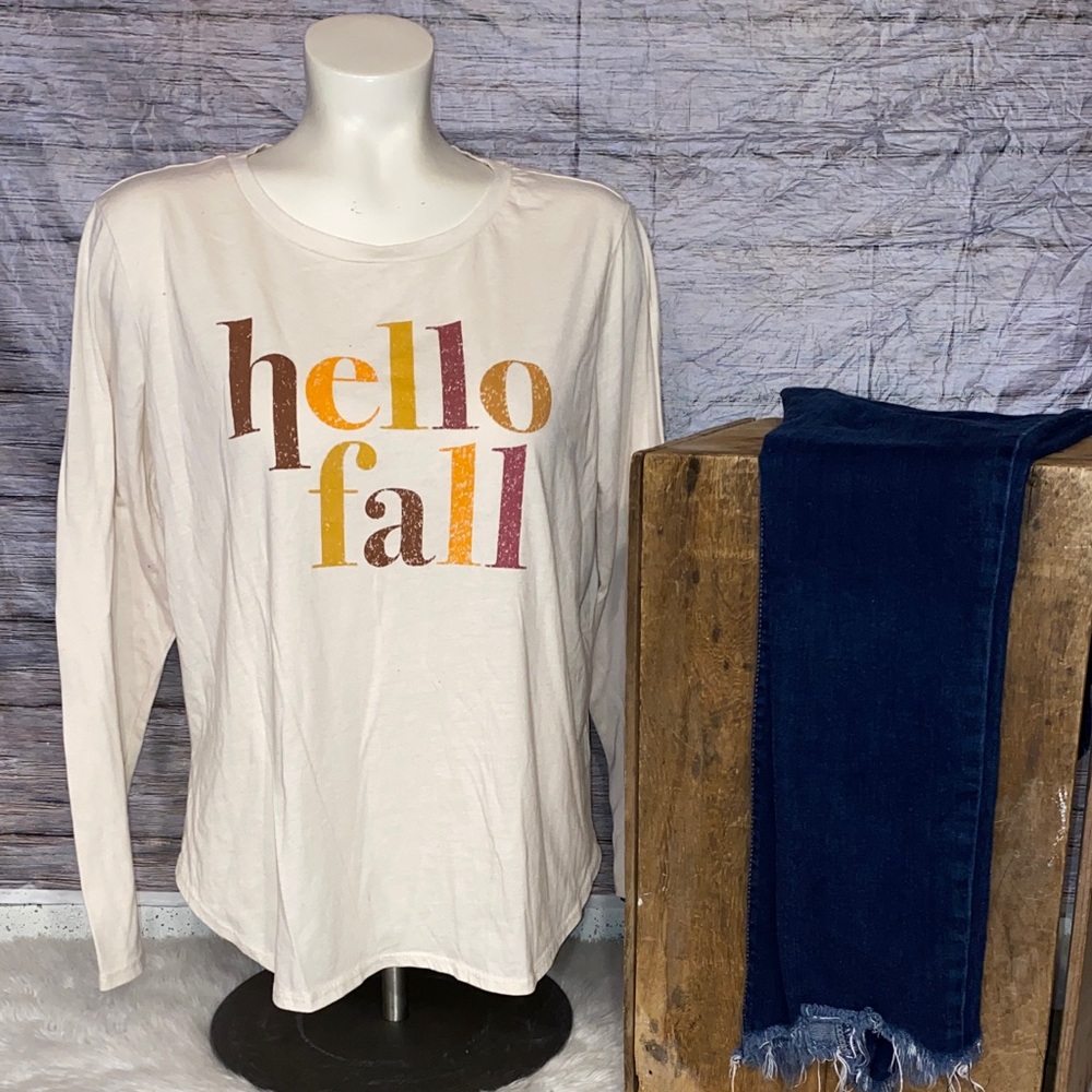State of Mine Long Sleeve “hello fall” Top